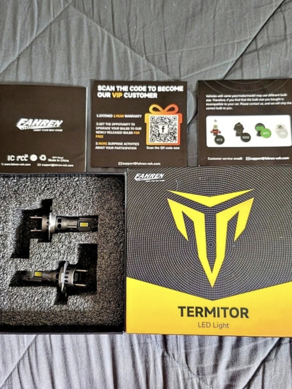 Fahren Termitor LED Light K36 LED Headlight Bulb Kit